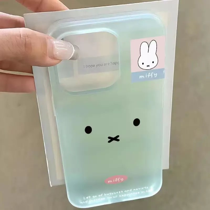 Tech Accessories Iphone - Kawaii Chic Miffy Konijn Transparante Case