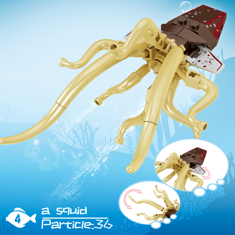 Tech Diving Accessories - Ocean World Series Mini Model Bouwstenen