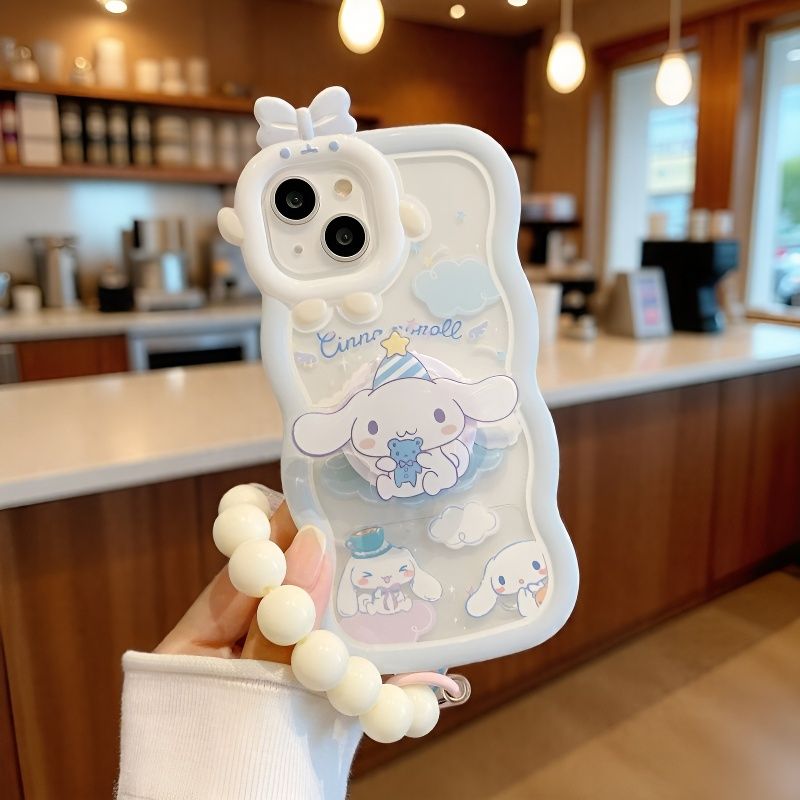 Tech Accessories Iphone - Kawaii Cinnamoroll telefoonhoesje met armbandje, anime