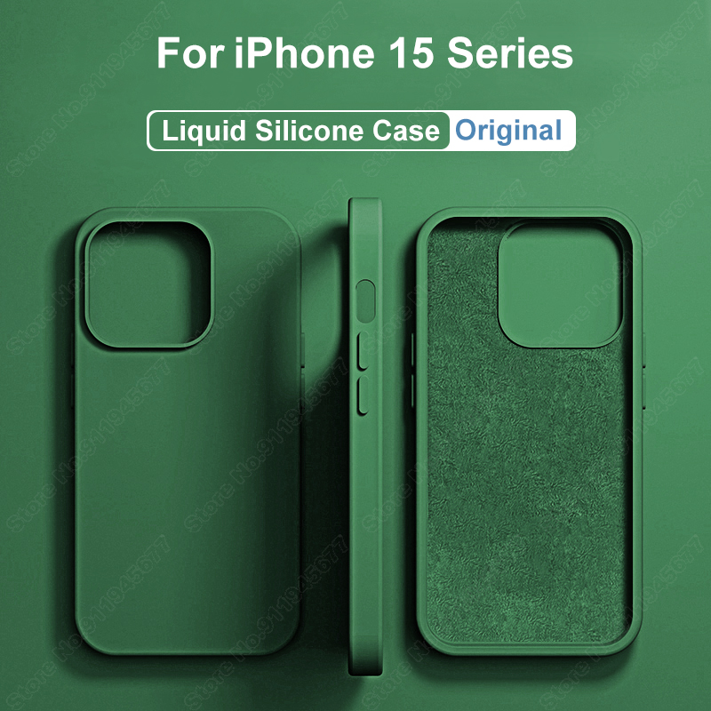 Tech Accessories Iphone - Originele Vloeibare Siliconen Gevallen Voor iPhone