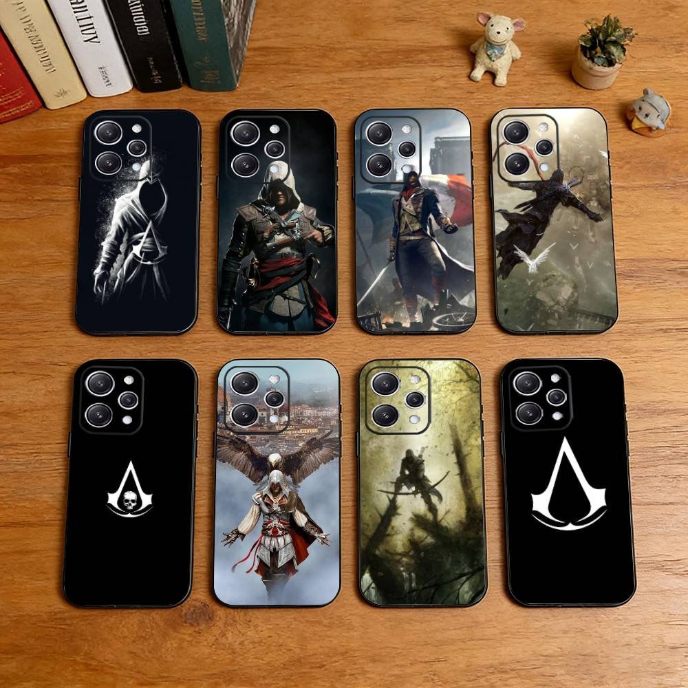 Tech Accessories Apple - A-Assassin's Creed Logo Grafische Telefoonhoesje Siliconen