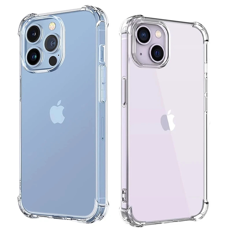 Tech Accessories Apple - Schokbestendig helder telefoonhoesje voor iPhone 15