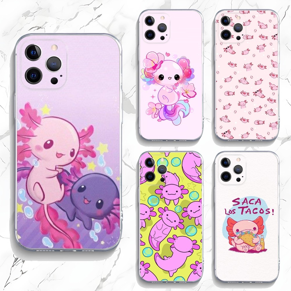 Tech Accessories Apple - Leuke Axolotl Telefoon Hoesje Voor Iphone