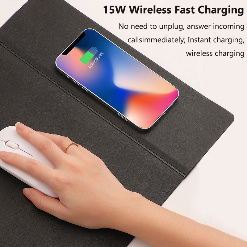 Draadloos opladen PU-muismat G - Mouse Charging Pad recensie en prijs