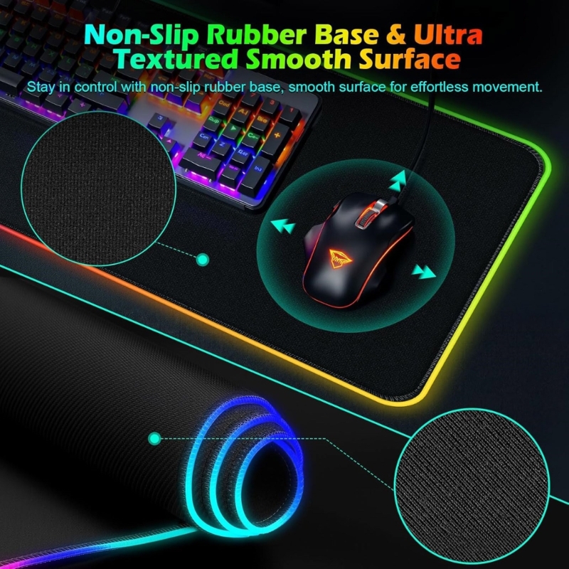96GE LED-gamingmuismat met 15  - Mouse Charging Pad recensie en prijs