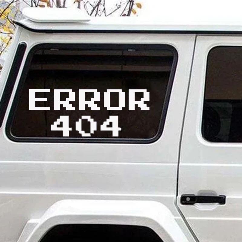 Error 404 Pixel Font Autostick - Tech Trend Accessories recensie en prijs